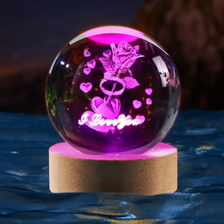 CrystalGlow Sphere USB