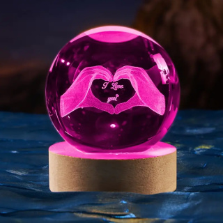 CrystalGlow Sphere USB