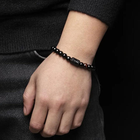 1 Szt. Unisex 12 Znaków Konstelacji Bransoletka Z Koralików